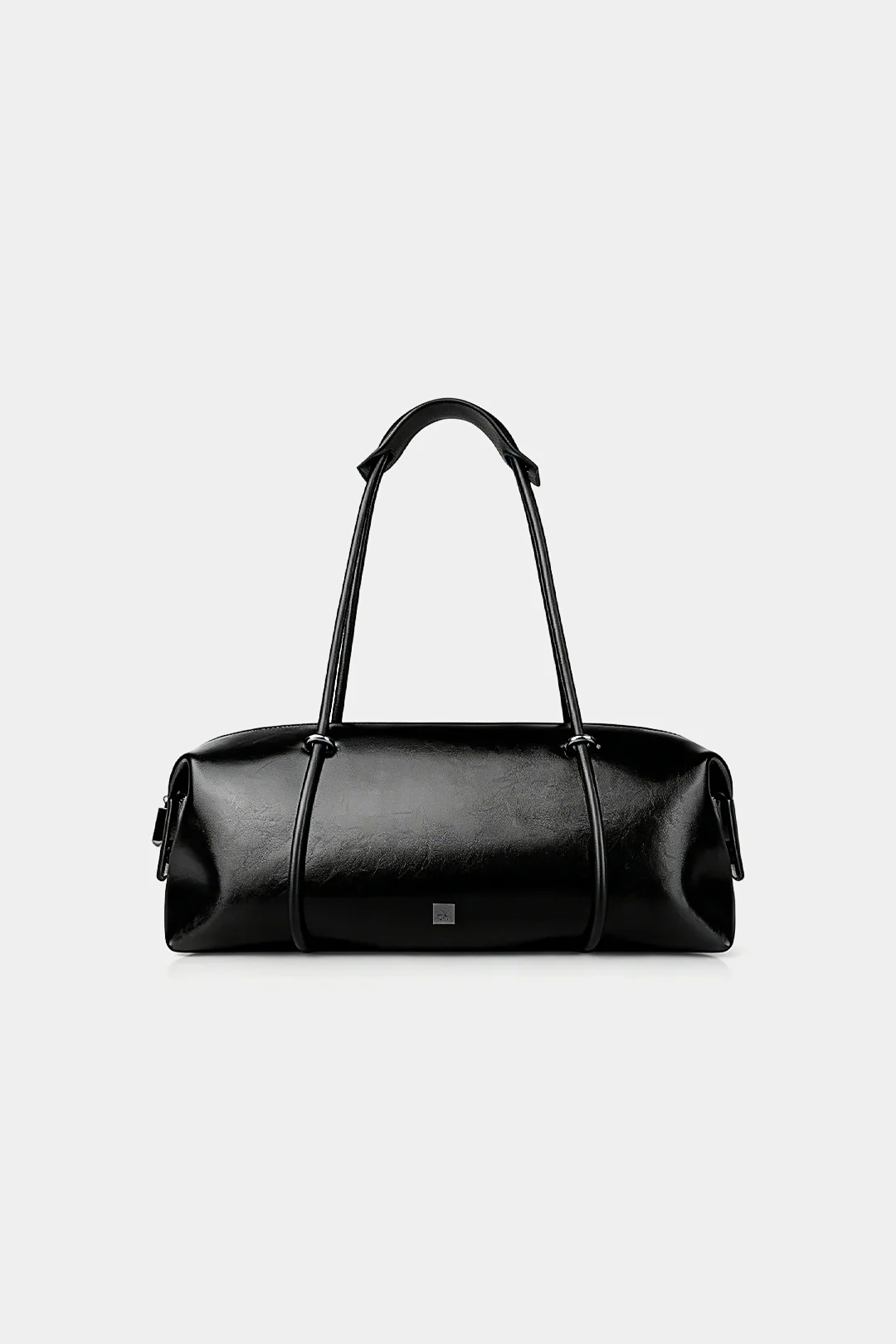 Faux Leather Shoulder Bag