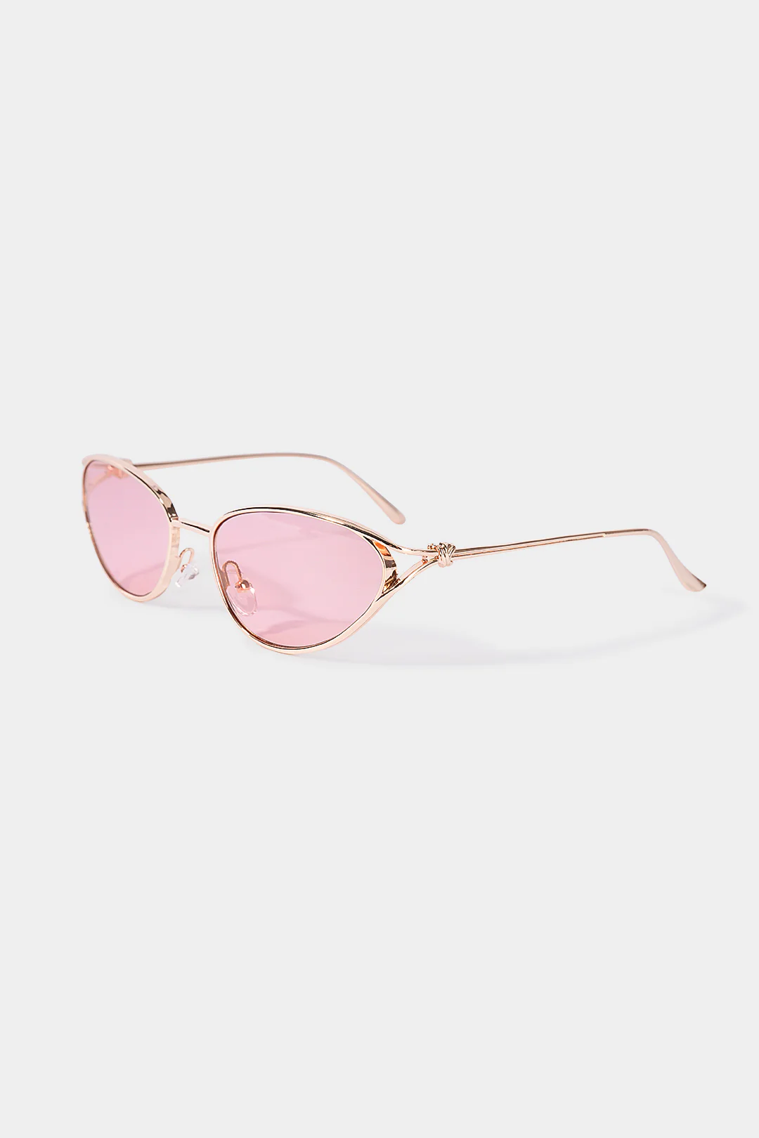 Metal Cat-Eye Sunglasses