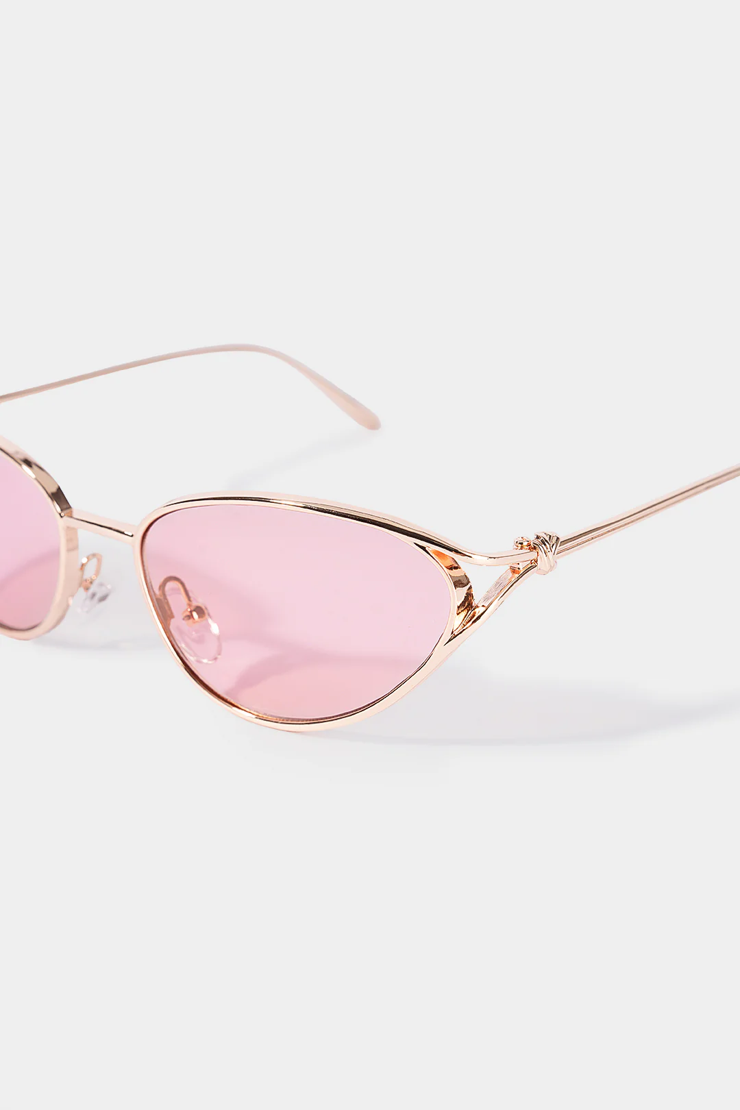 Metal Cat-Eye Sunglasses - Image 4