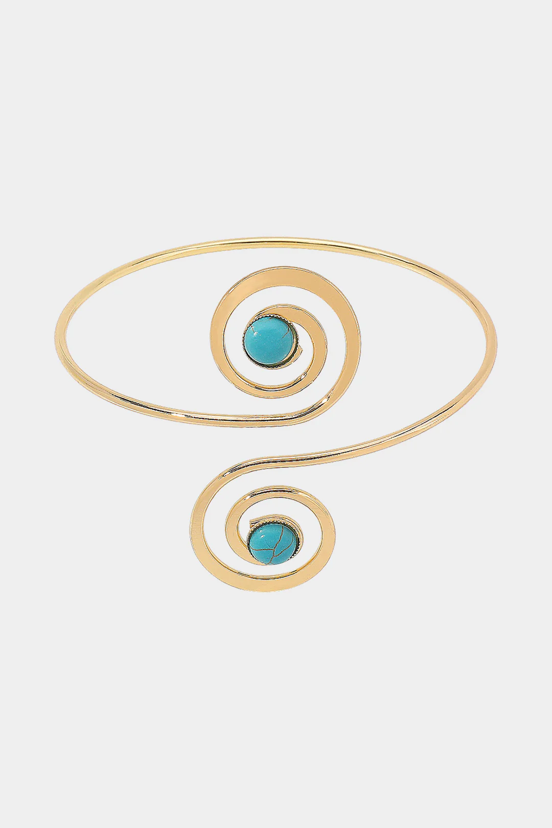 Metal Spiral Bracelet - Image 2