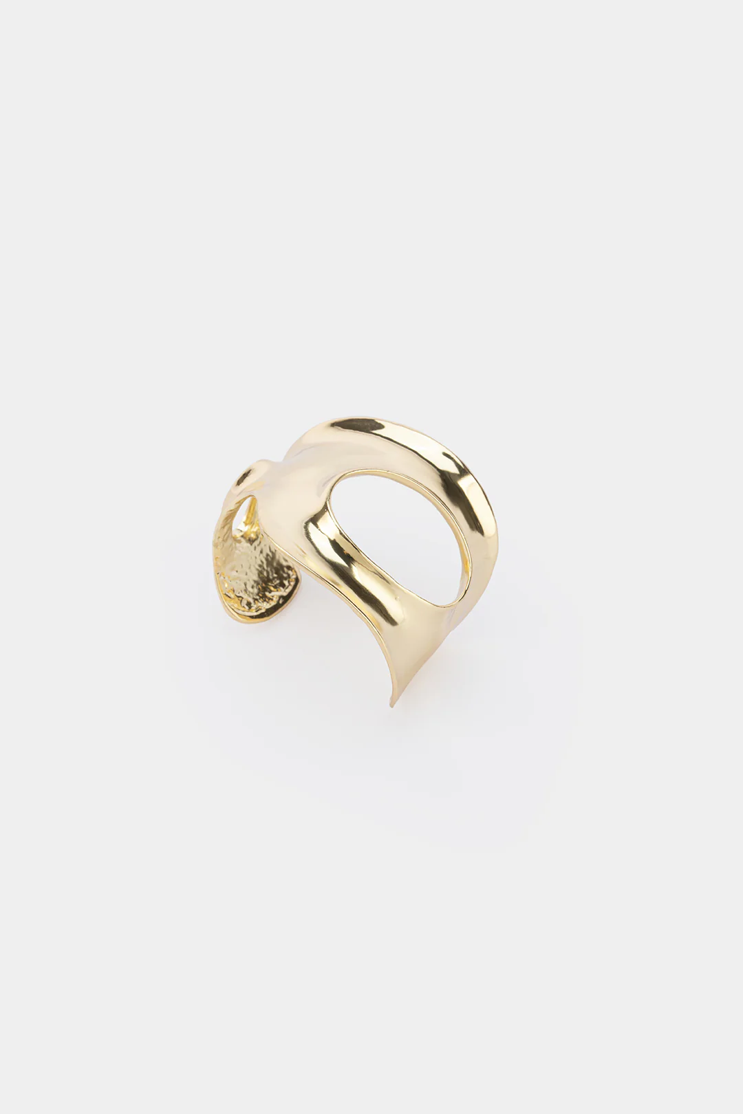 Allloy Irregular Open Bracelet