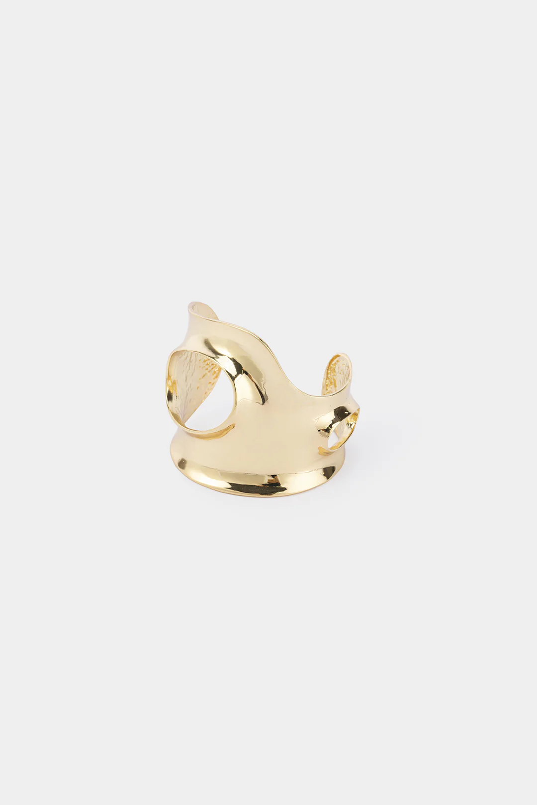 Allloy Irregular Open Bracelet - Image 3