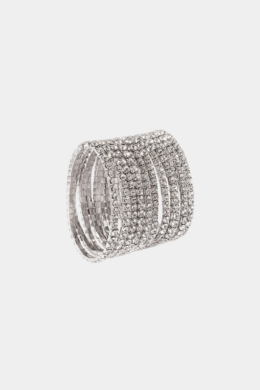 Diamond Multi-Row Bracelet