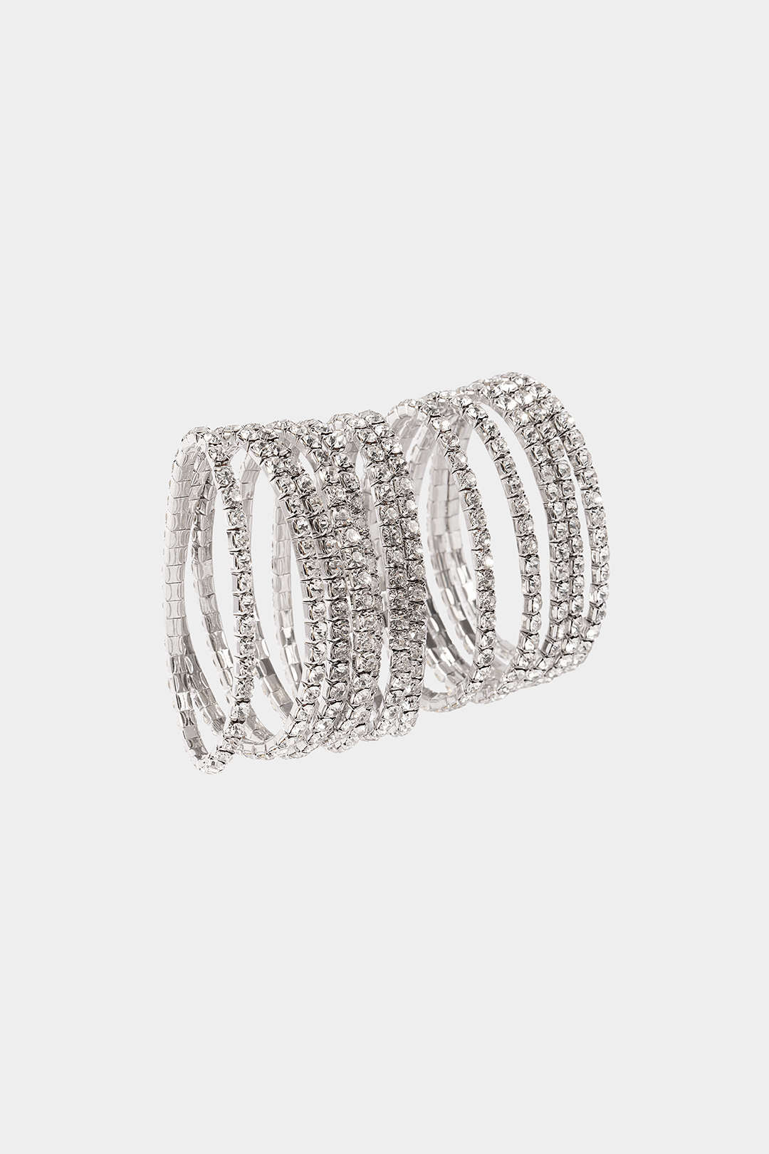 Diamond Multi-Row Bracelet - Image 2