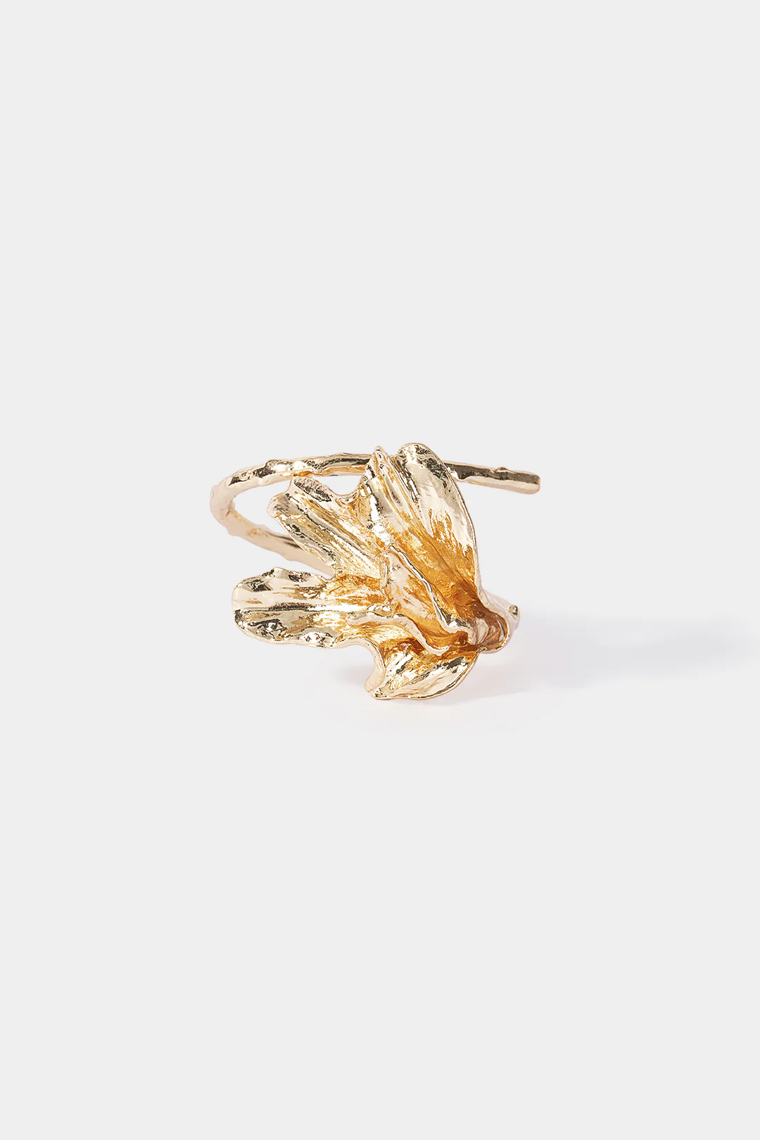Alloy Flower Open Bracelet - Image 4