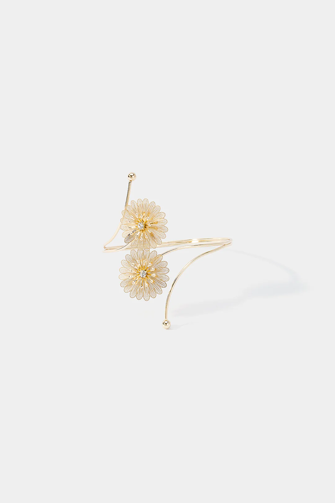 Alloy Flower Bracelet
