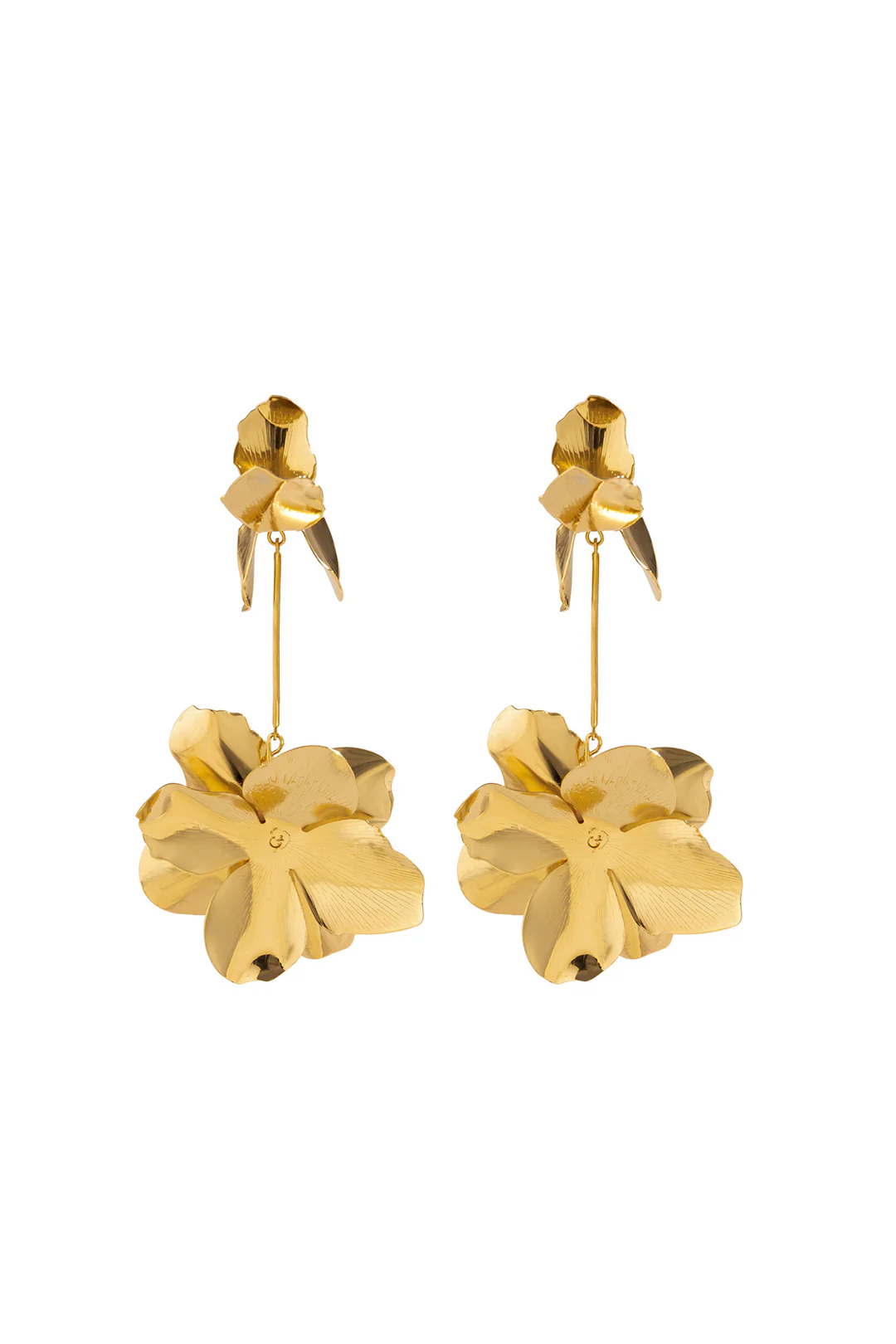 Flower Drop Earrings - Image 3