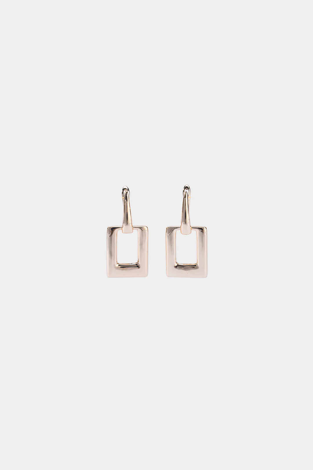 Geometric Square Earrings - Image 3