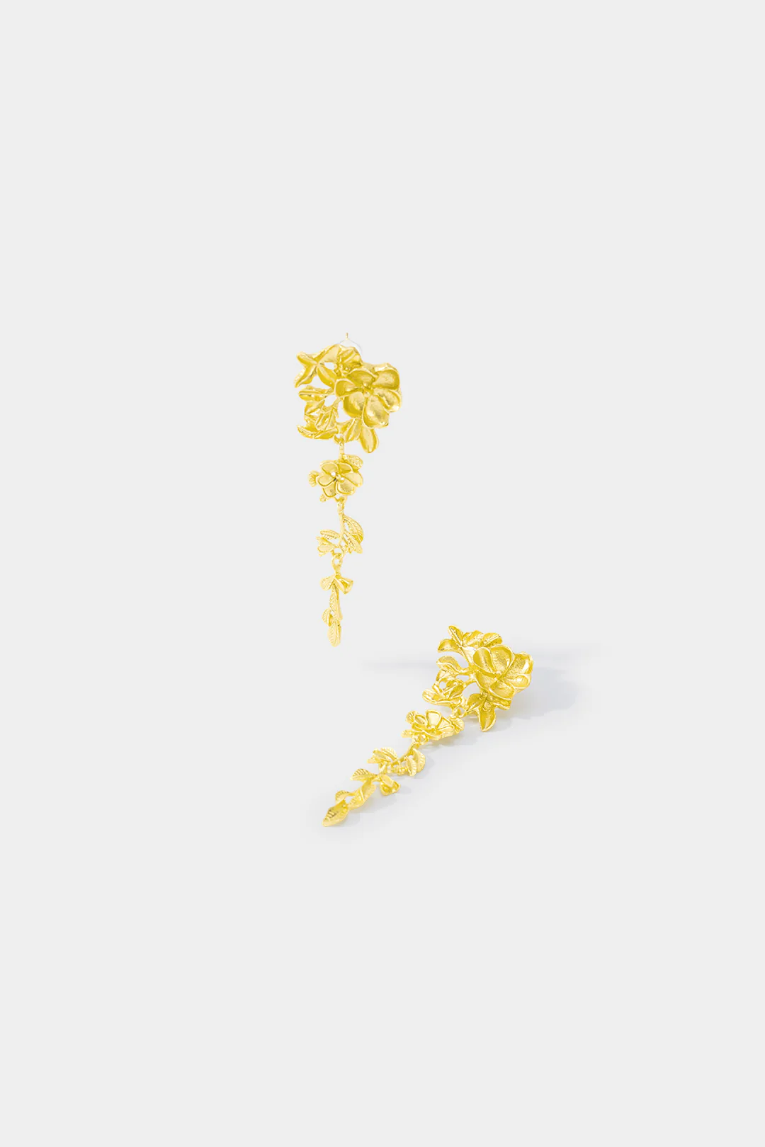 3D Flower Earrings - Image 2