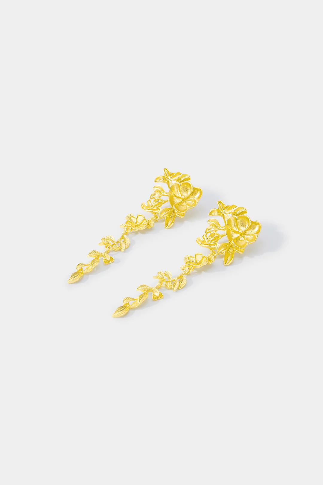 3D Flower Earrings - Image 3