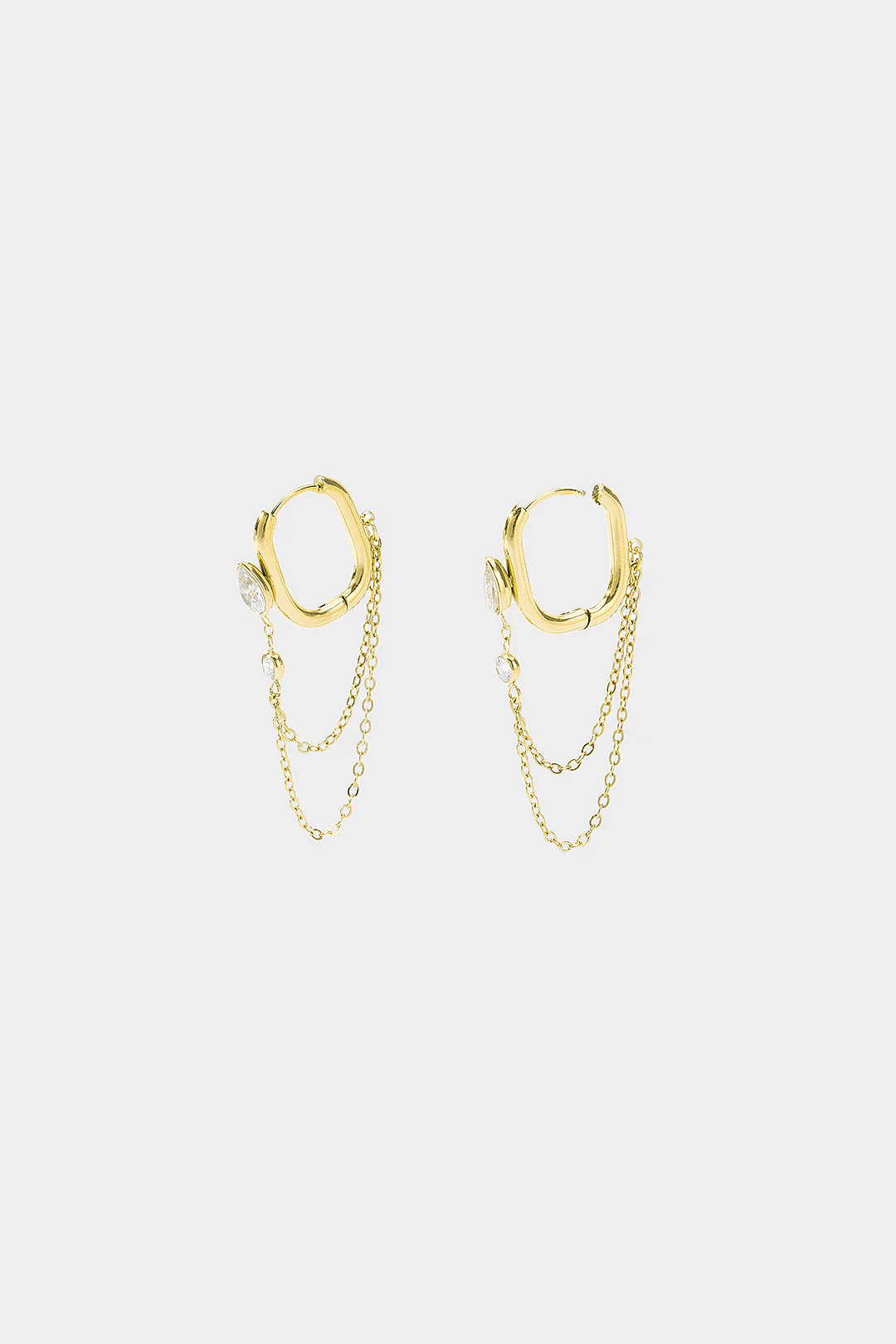 Alloy Fringe Earrings
