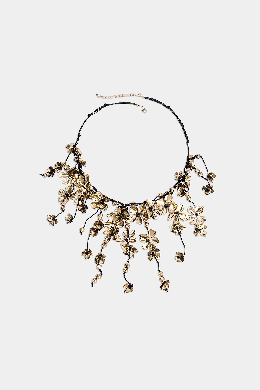 Alloy Irregular Flower Necklace