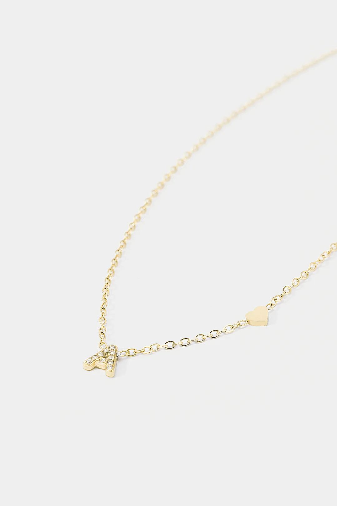 Alloy Letter Necklace - Image 2