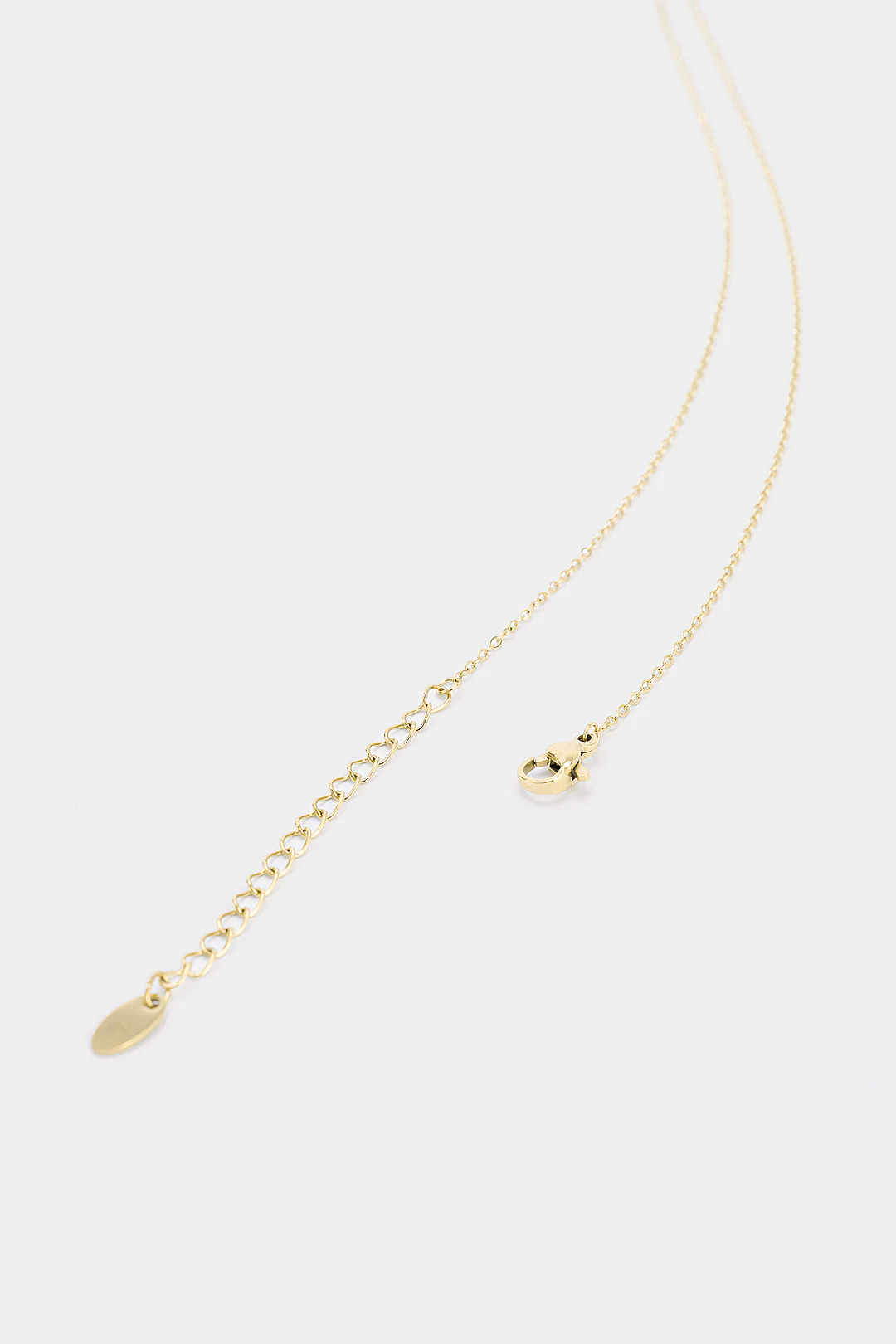 Alloy Letter Necklace - Image 3