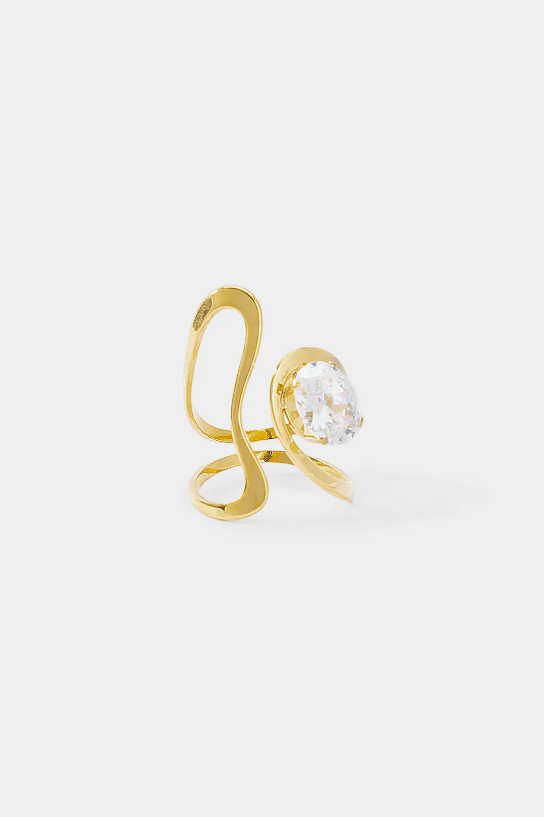 Irregular Zircon Ring - Image 2