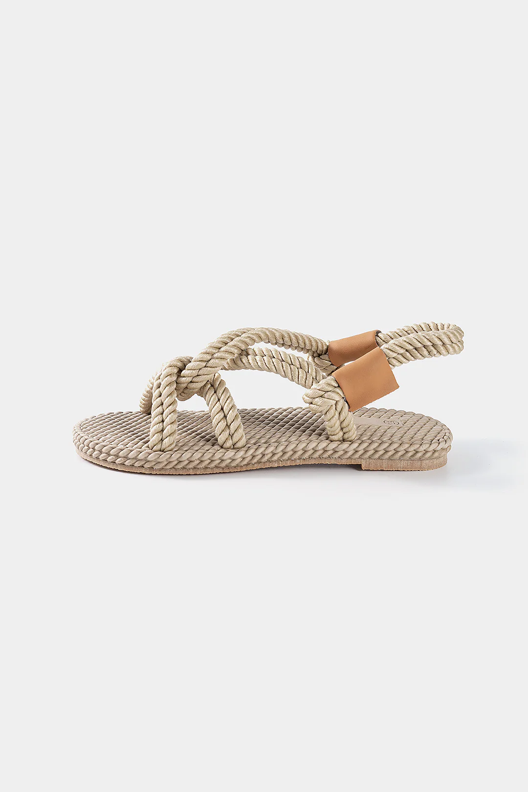 Twist Knot Open Toe Sandals - Image 2