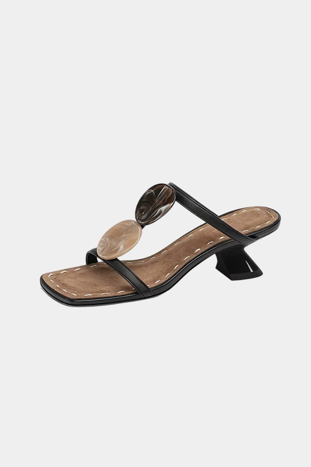 Square Open Toe Sandals - Image 5