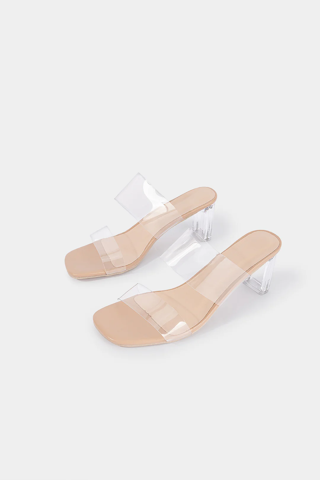 Open Toe Transparent Sandals