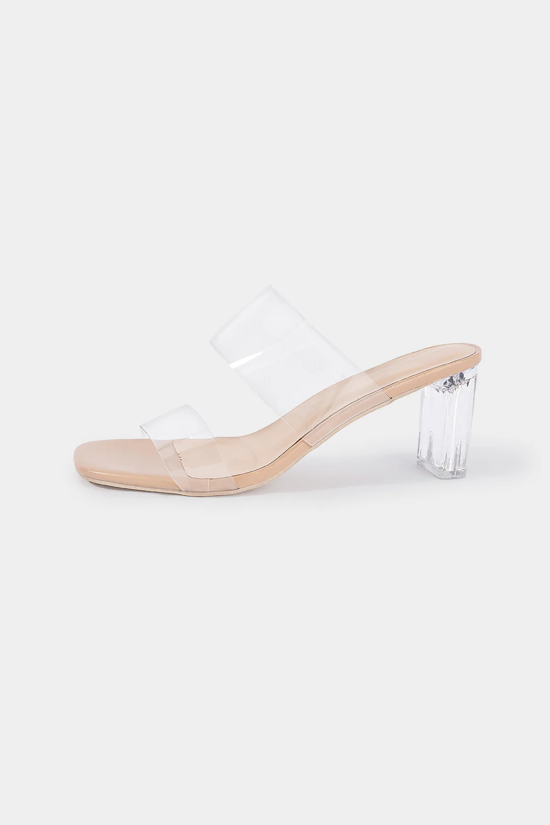 Open Toe Transparent Sandals - Image 2