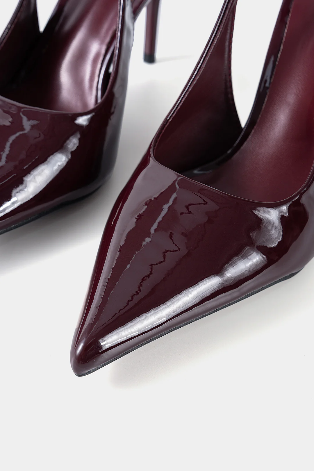 Leather Pointed Heels - Image 3