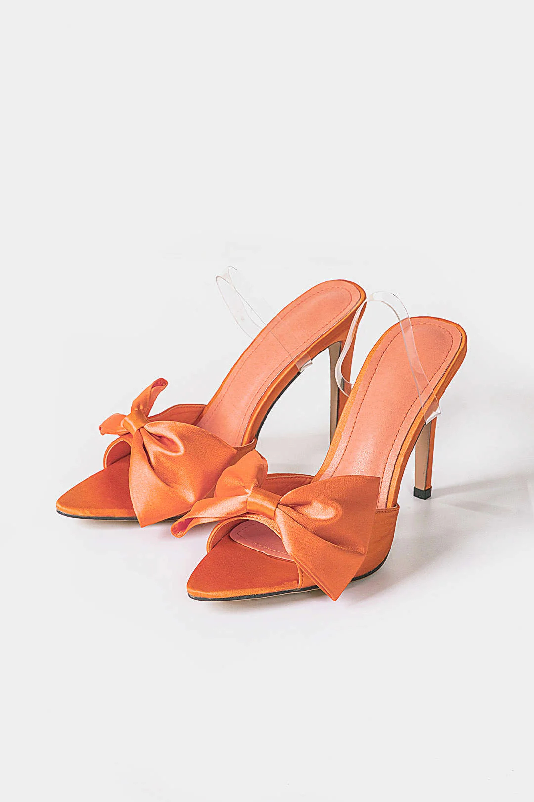 Bowtie Slingback High Heels - Image 12