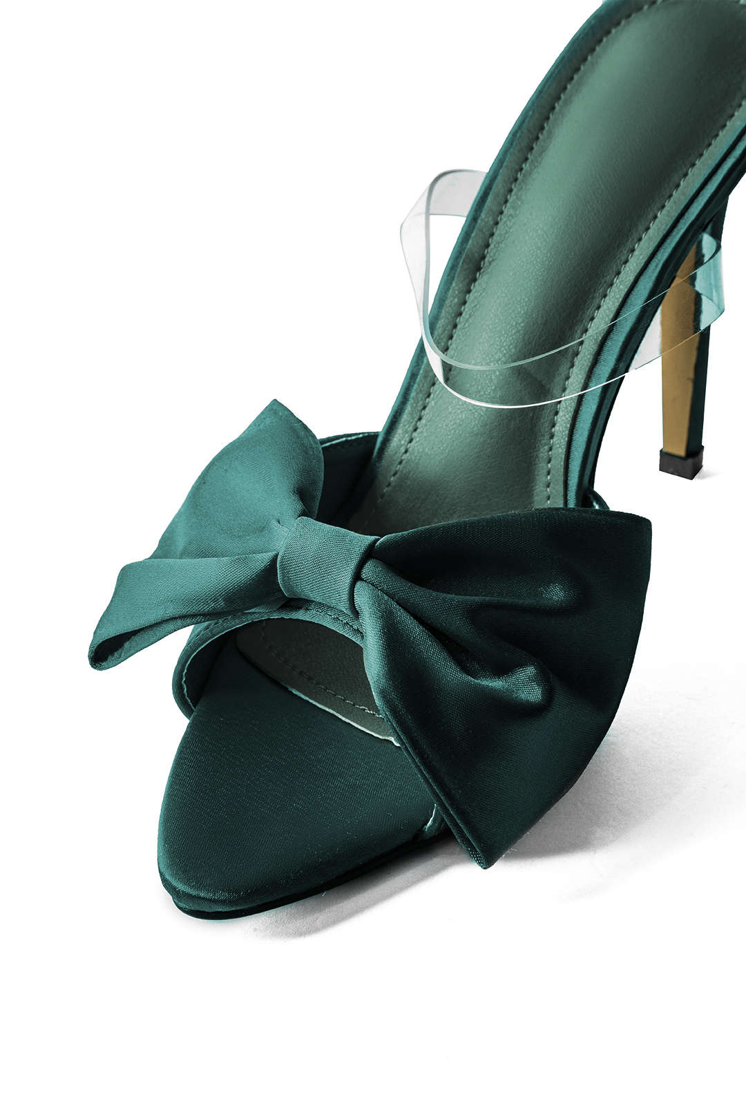 Bowtie Slingback High Heels - Image 7