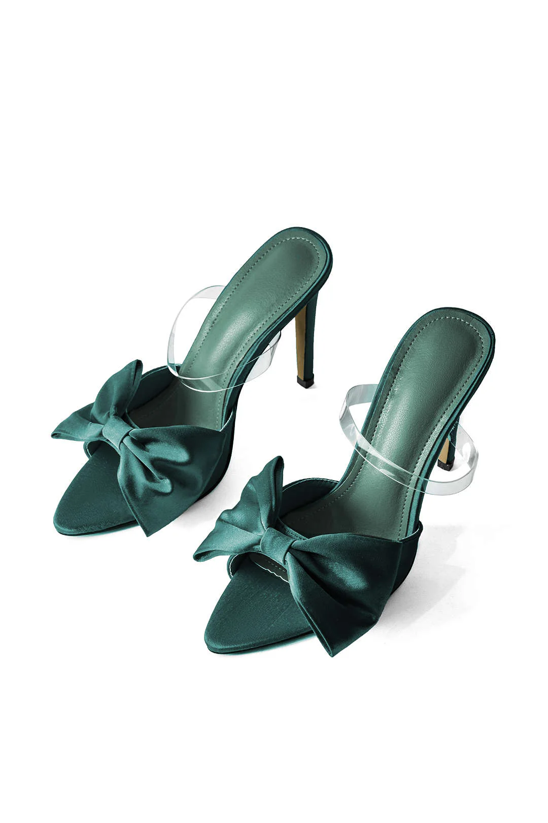 Bowtie Slingback High Heels - Image 8