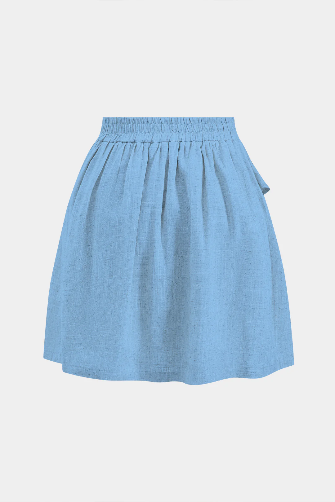 Linen Ruffle Skirt - Image 7