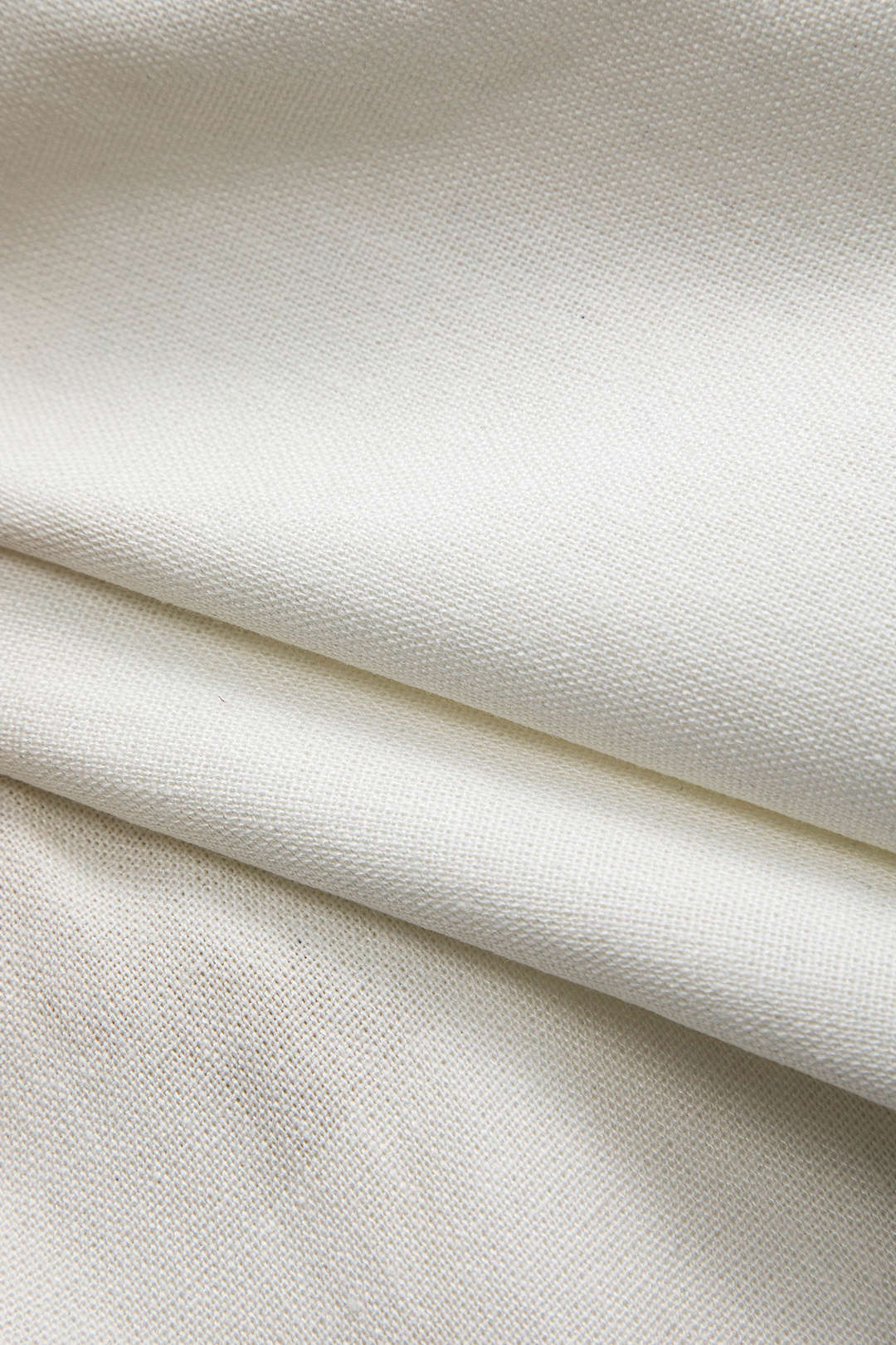 Linen Ruched Zipper Skirt - Image 5