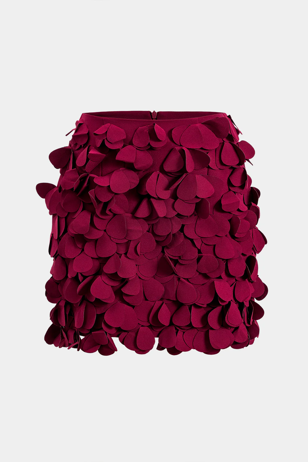 Petal-Detail A-Line Skirt