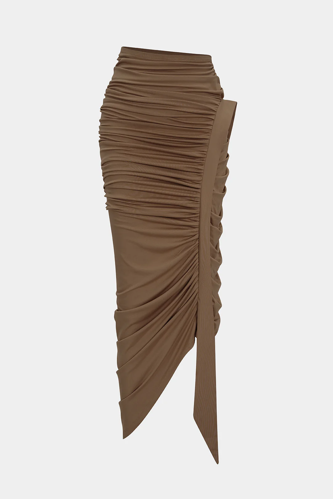 Ruched Asymmetrical Skirt - Image 9