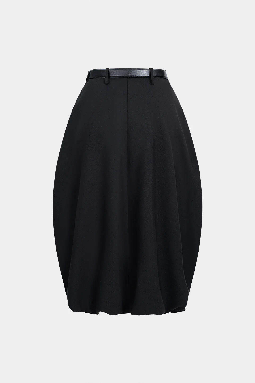 Belted Ruched Skirt - Image 2