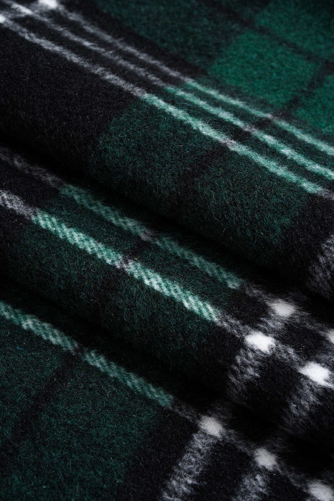 Plaid Print Woolen High Waist Mini Skirt - Image 3