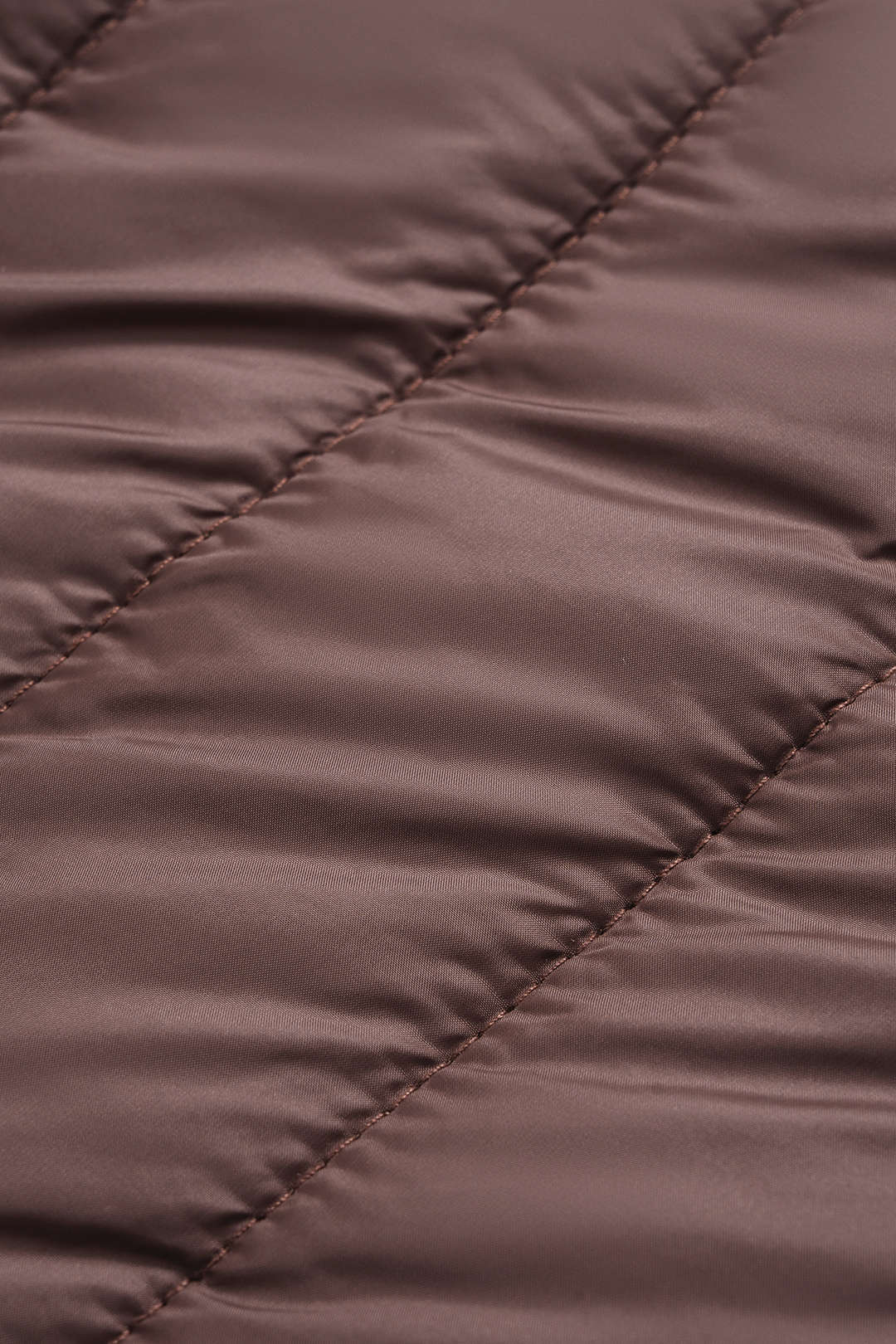 Patchwork Quilted Zipper A-Line Skirt - Image 4