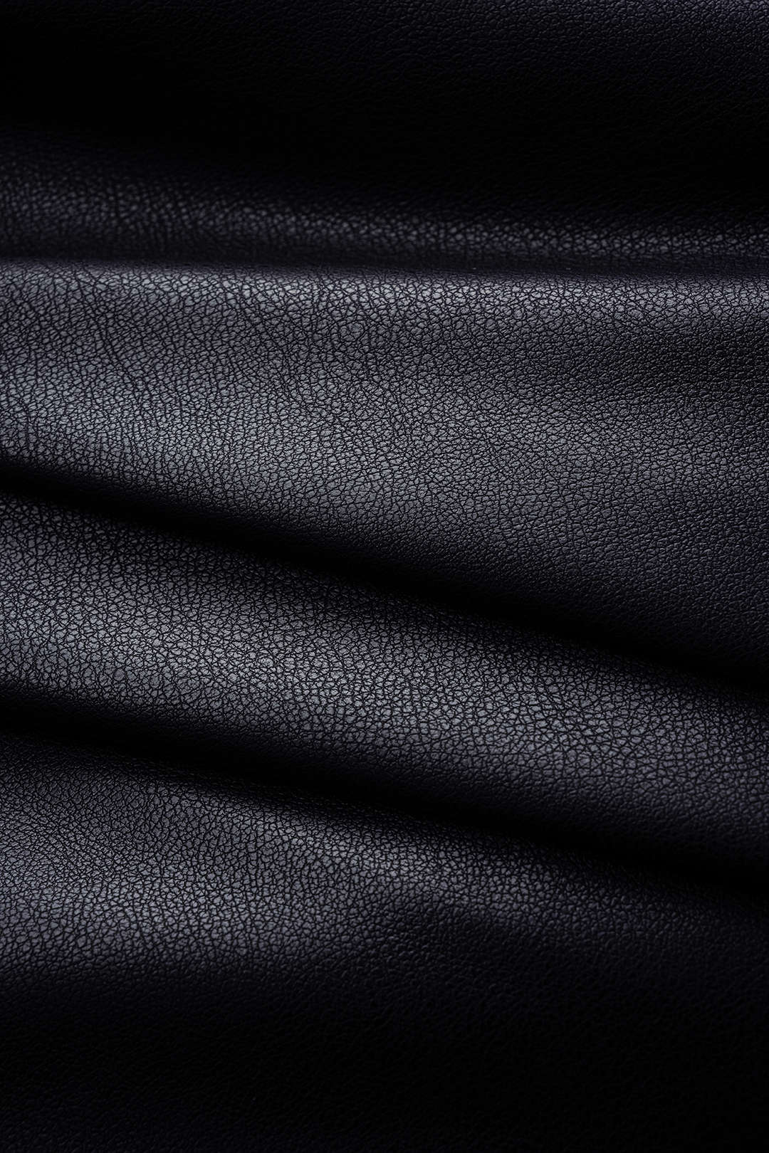Faux Leather Tie-Up High Waist Skirt - Image 4