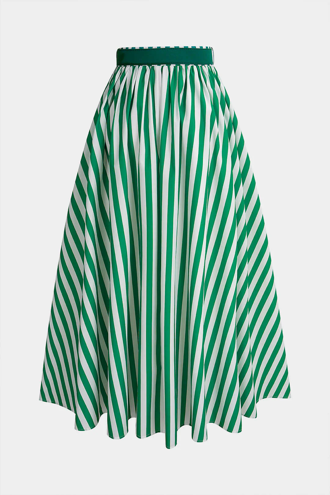 Striped Belted Skirt - Image 5