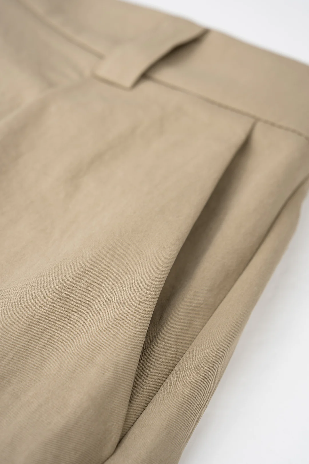High Waist Shirred Waistband Skirt - Image 3