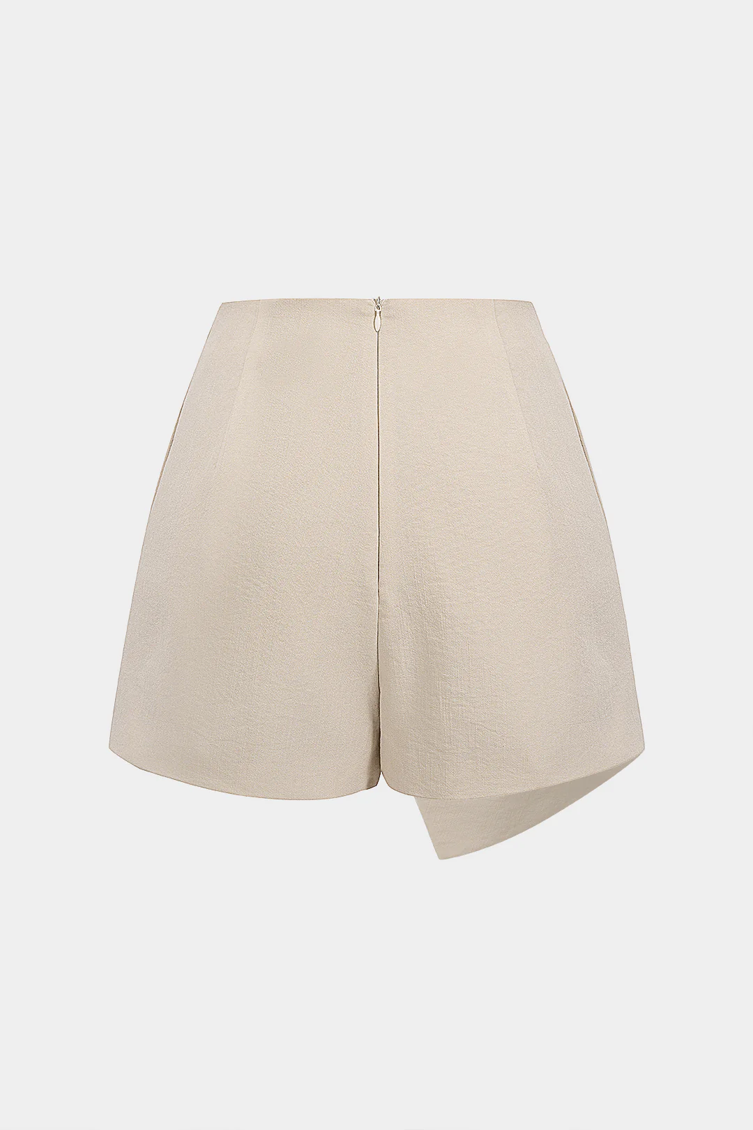 Metallic Ruched Pocket High Waist Skort - Image 5