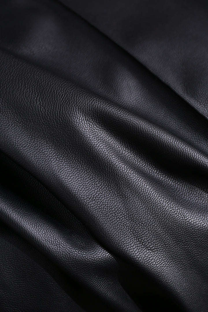 Faux Leather Straight Leg Pants - Image 3