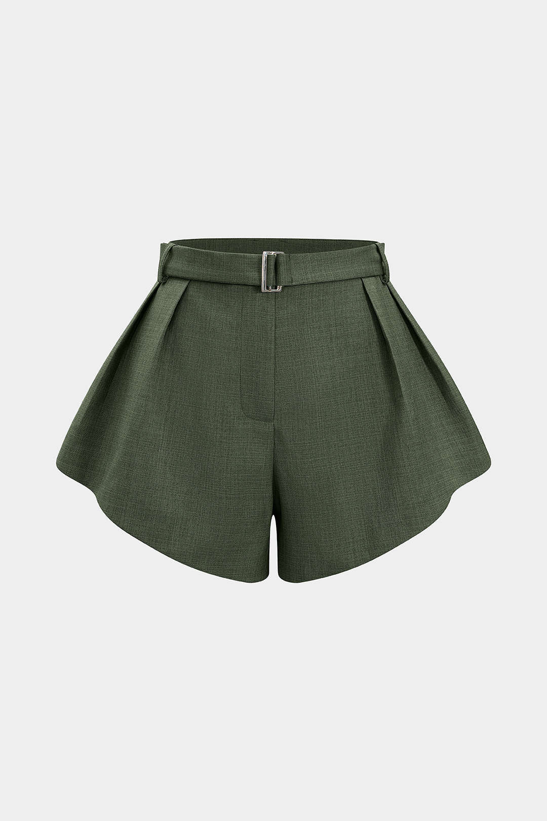 Solid Wide Leg Shorts - Image 11