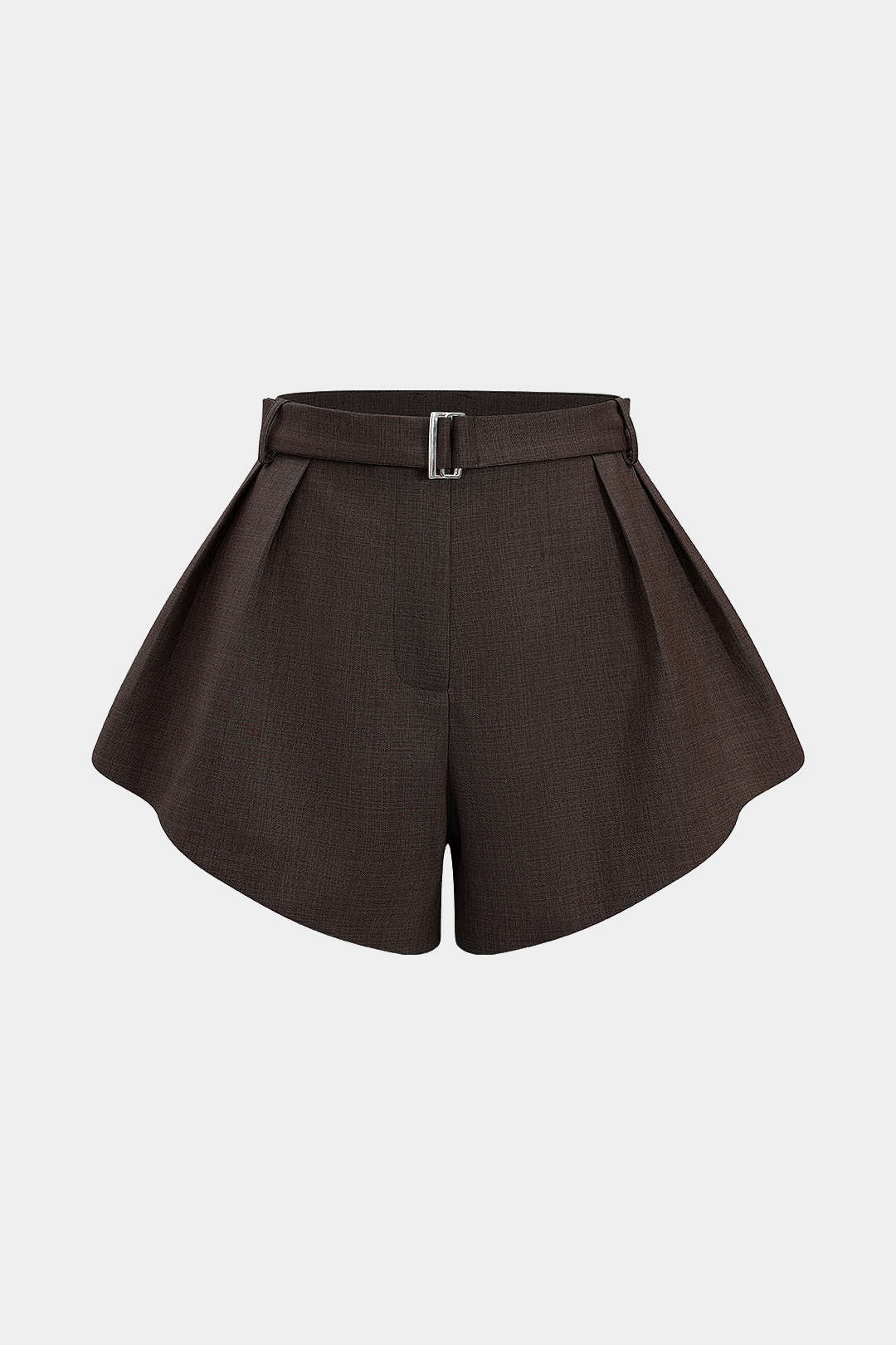 Solid Wide Leg Shorts - Image 9