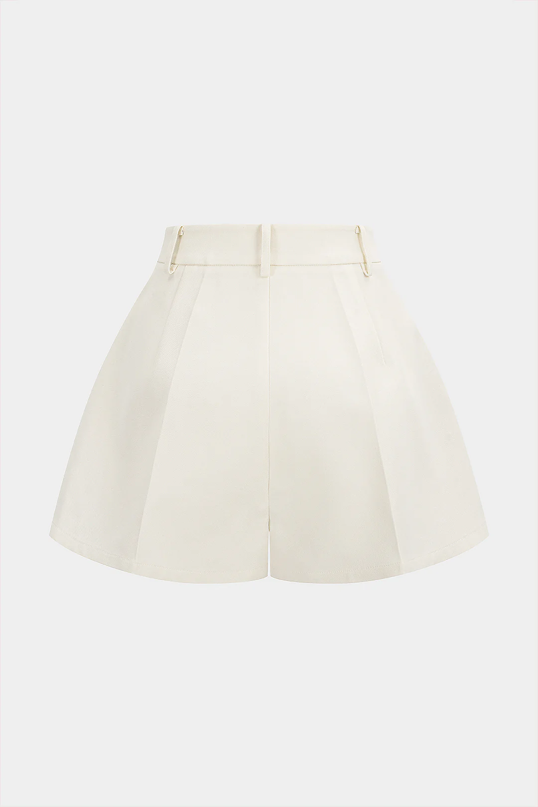 Solid Wide Leg Shorts - Image 2