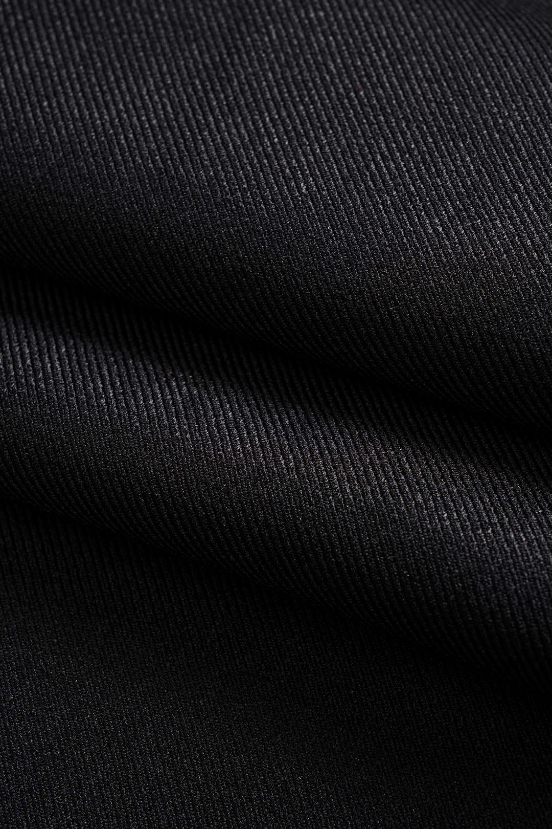Faux Leather Metallic Asymmetrical Patchwork Trousers - Image 4