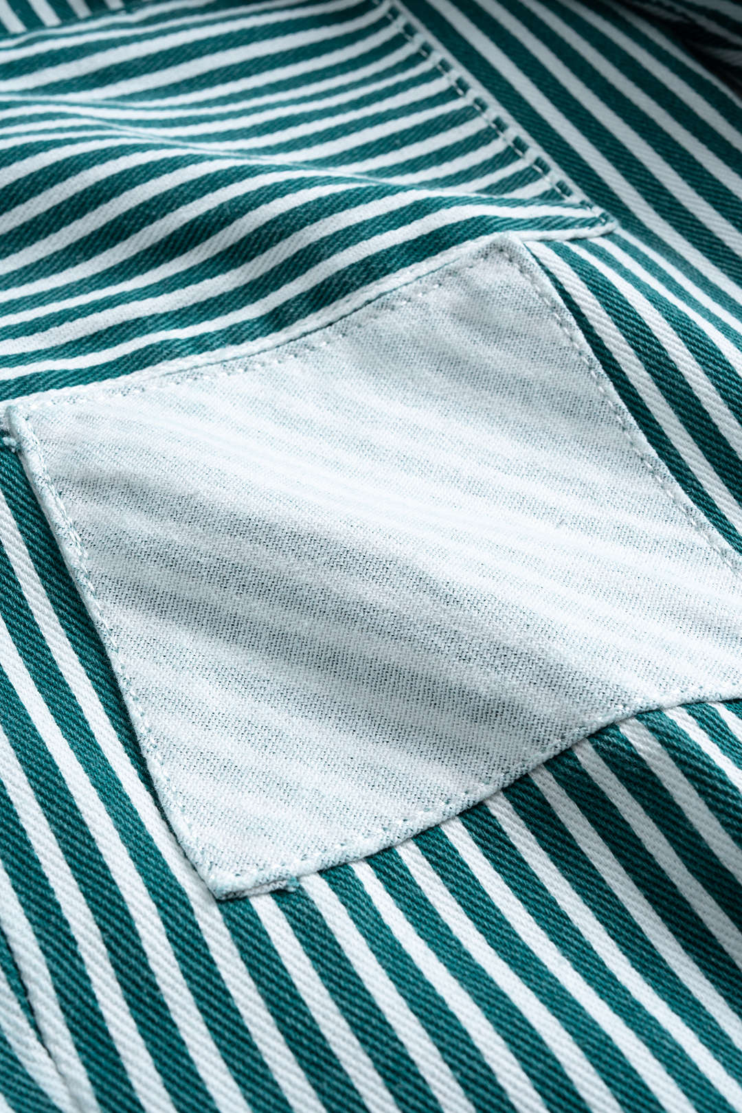Stripe Print Pocket Drawstring Barrel Trousers - Image 10