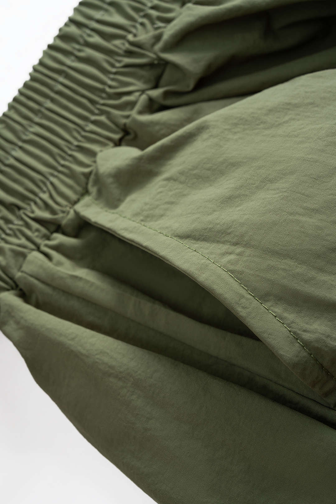 Ruched Drawstring Pocket Pants - Image 3