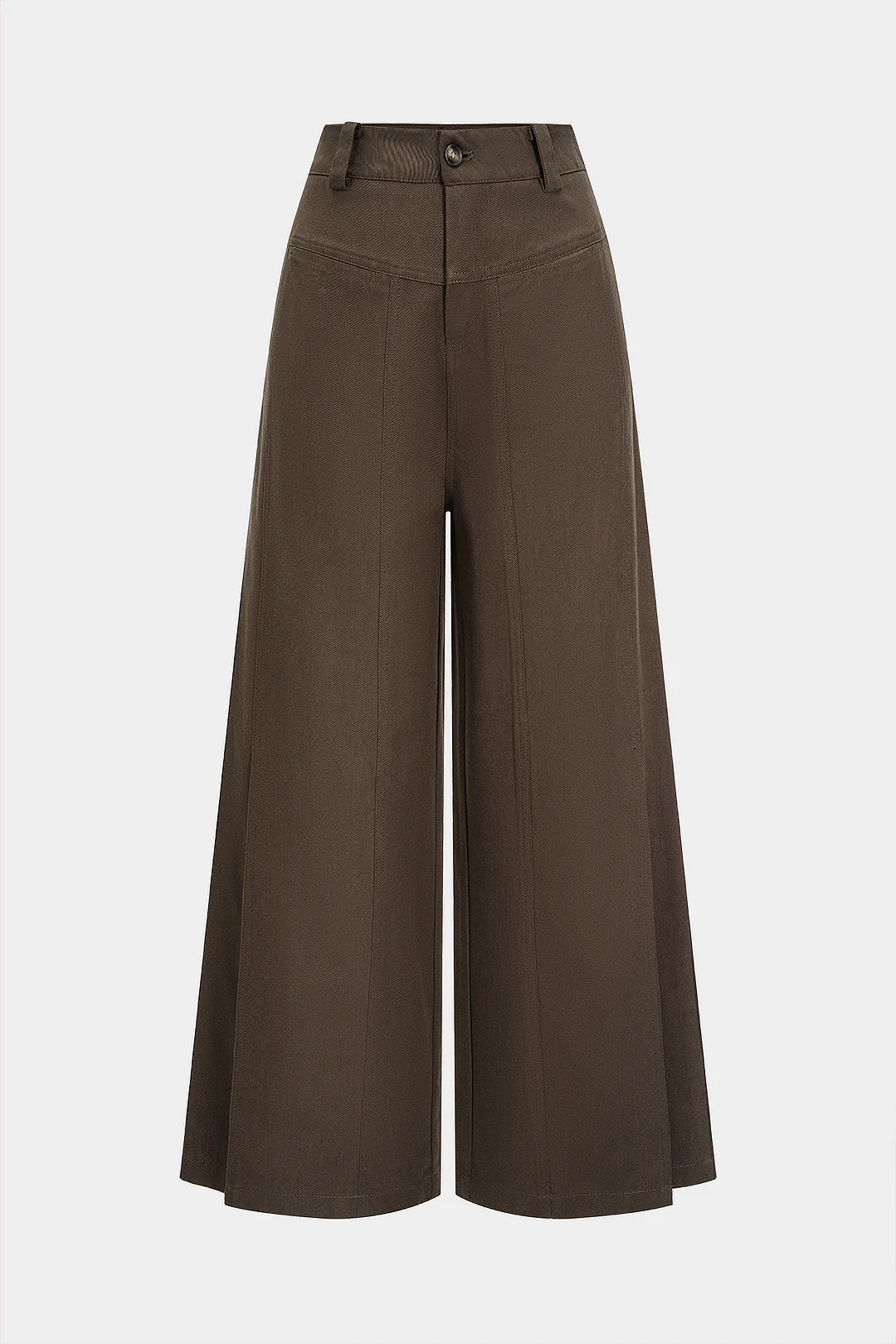 Faux Leather Patchwork Zipper Pocket Trousers - Image 8