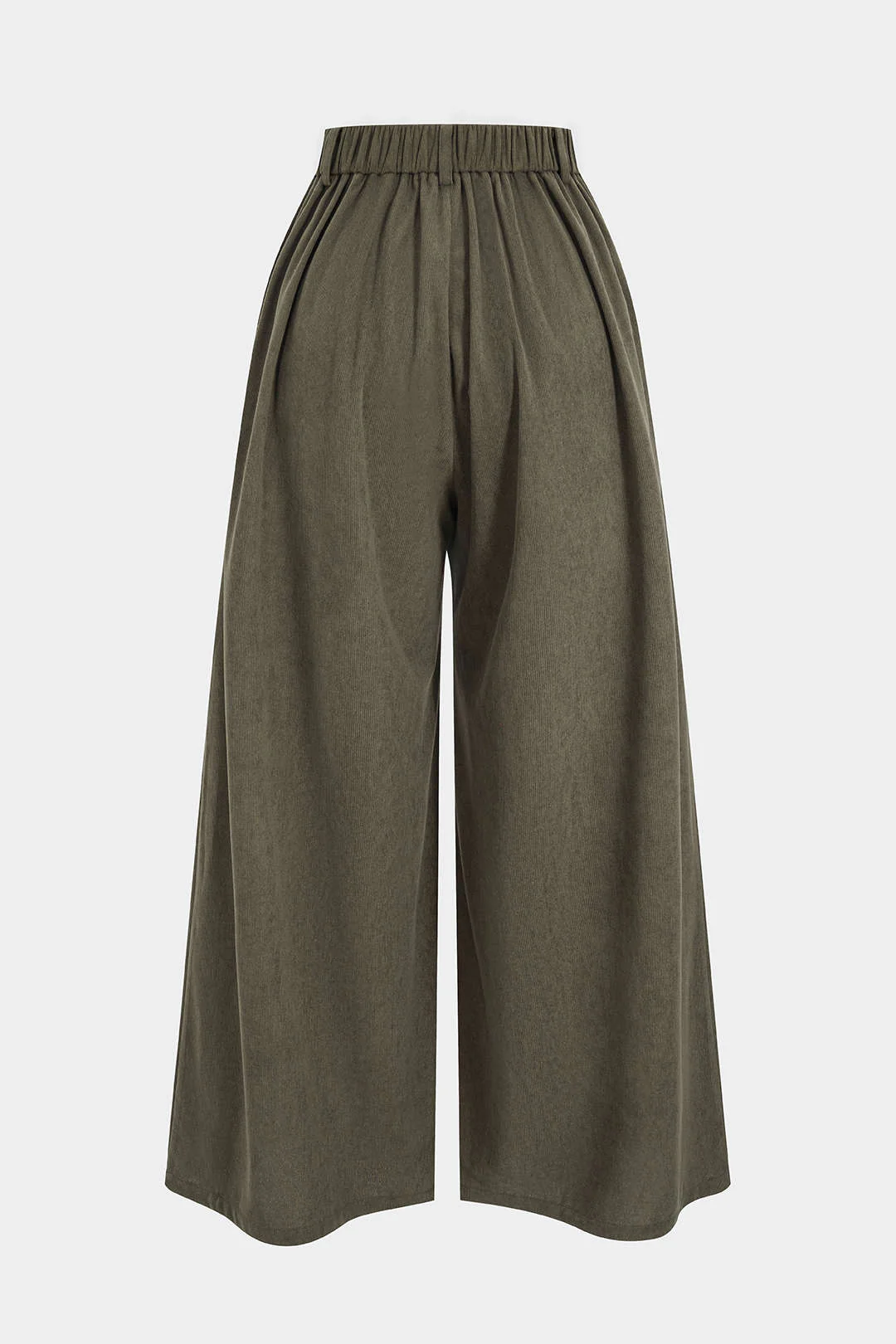 Corduroy Wide Leg Trousers - Image 2
