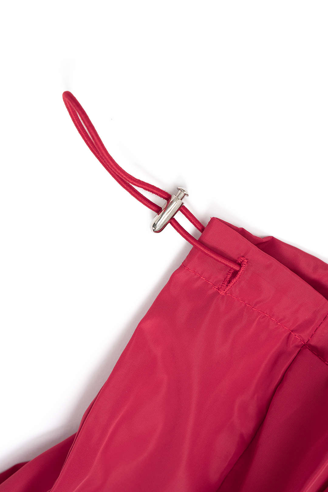 Drawstring Ruffle Detail Wide Leg Pants - Image 4