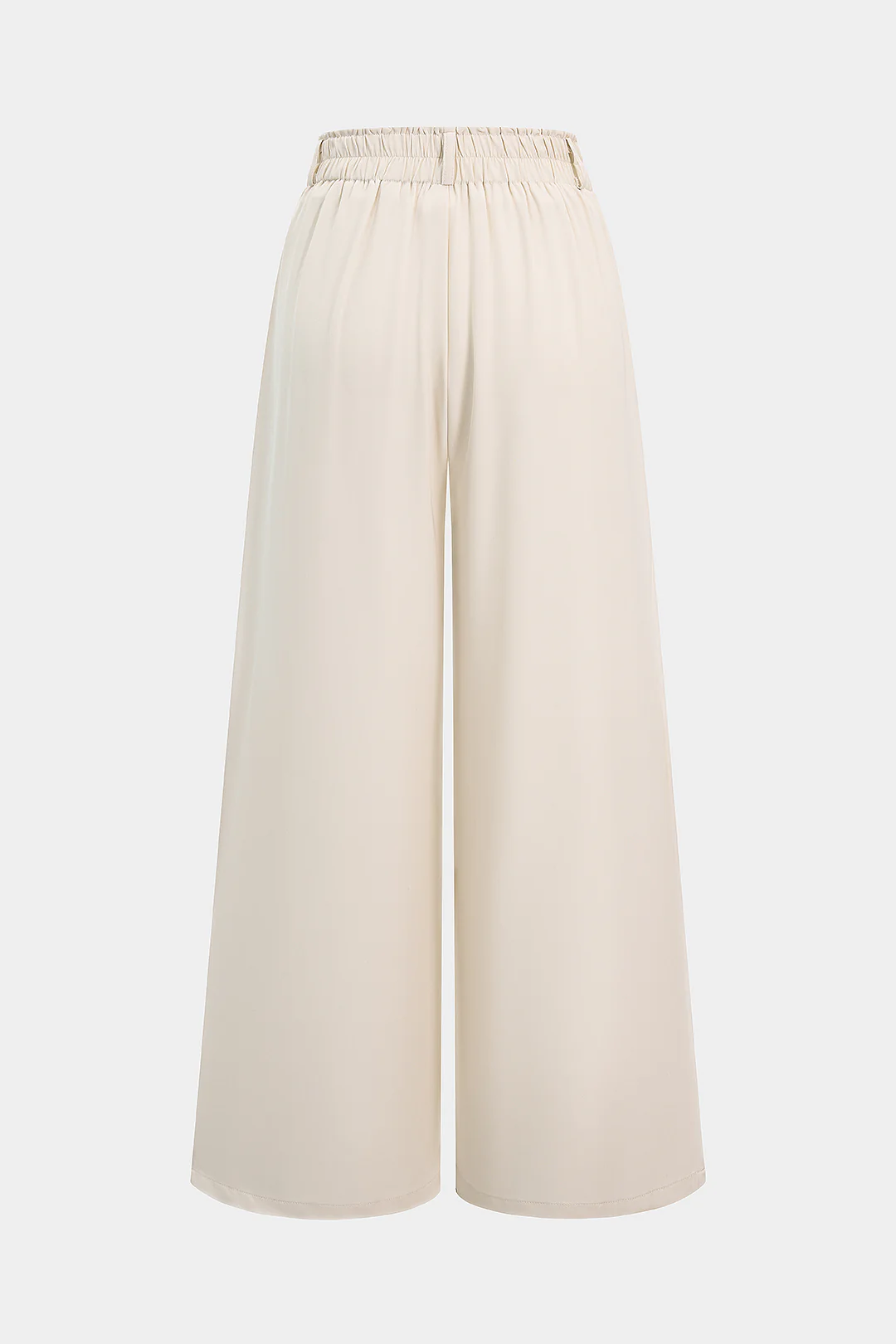 High Waist Ruched Wide Leg Pants - Image 2