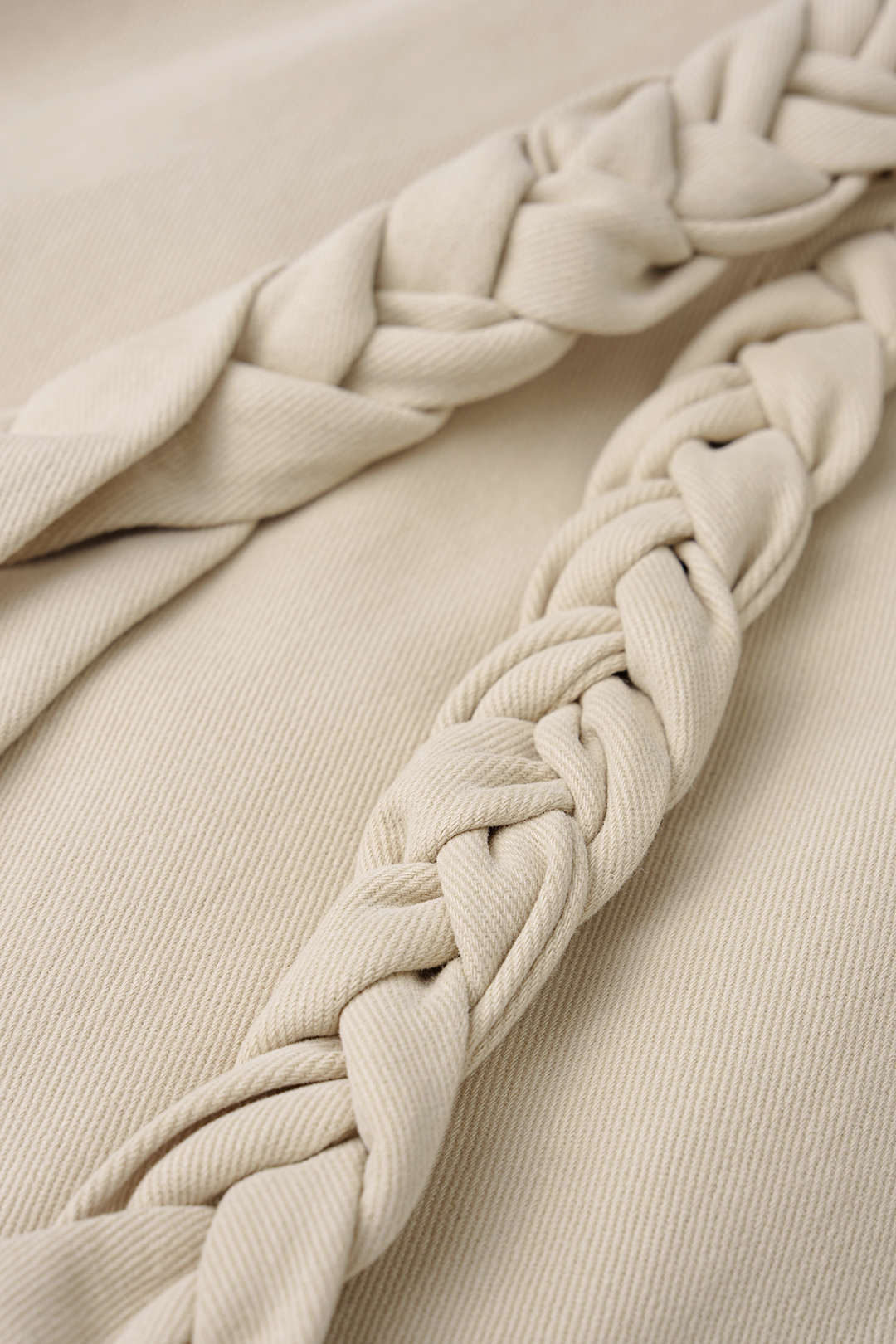 Braided Belted Pocket Wide Leg Pants - Image 3